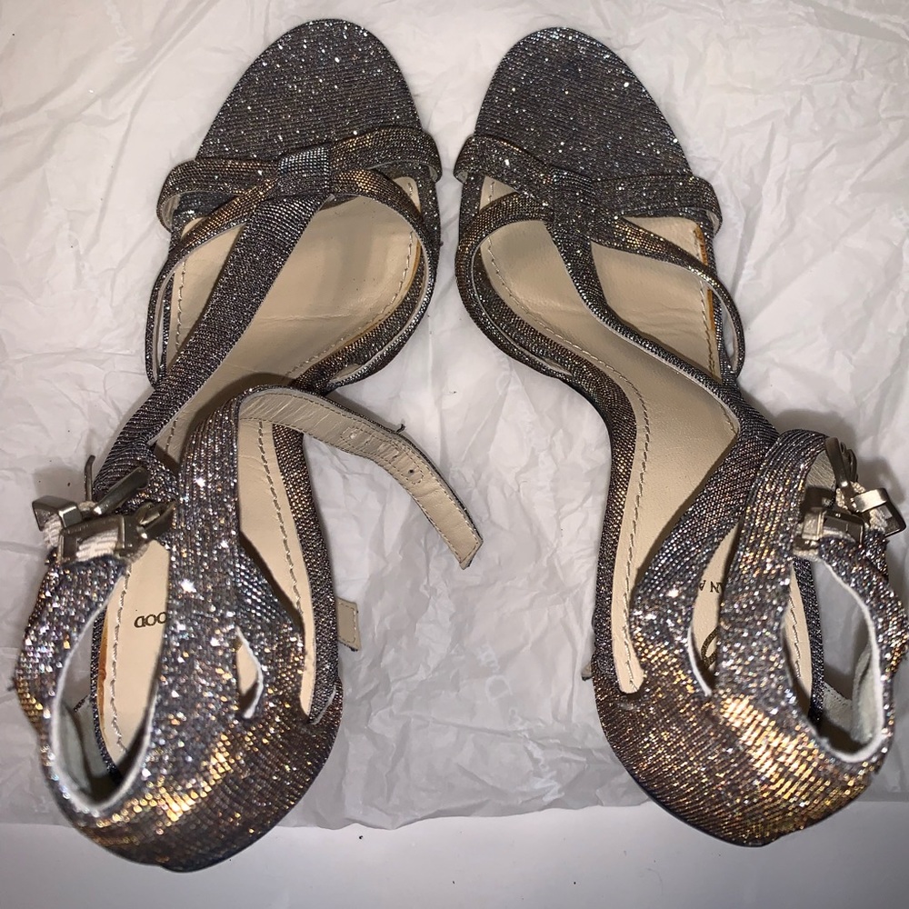 Brian Atwood Glitter Heels.